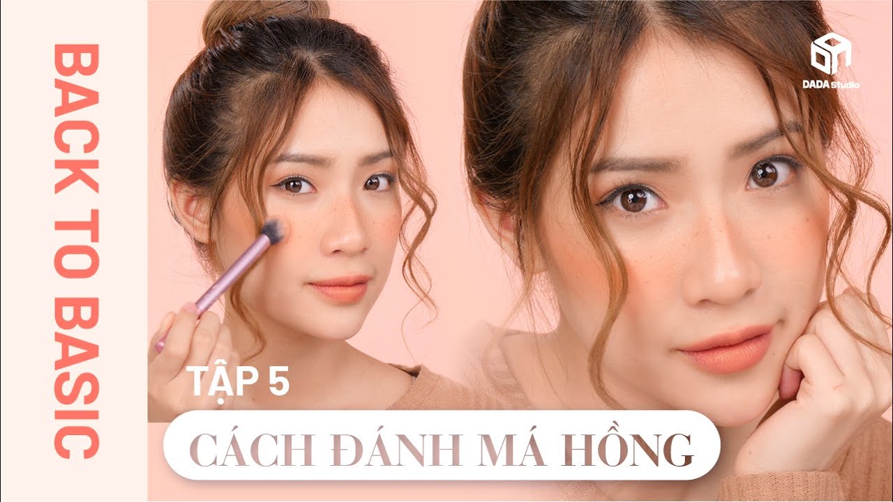 đánh má hồng tự nhiên