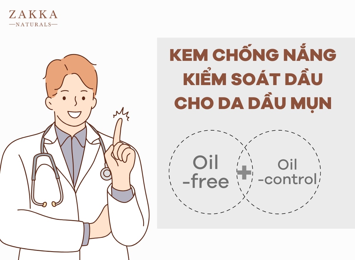 Kem chống nắng cho da dầu mụn nên chọn loại nào